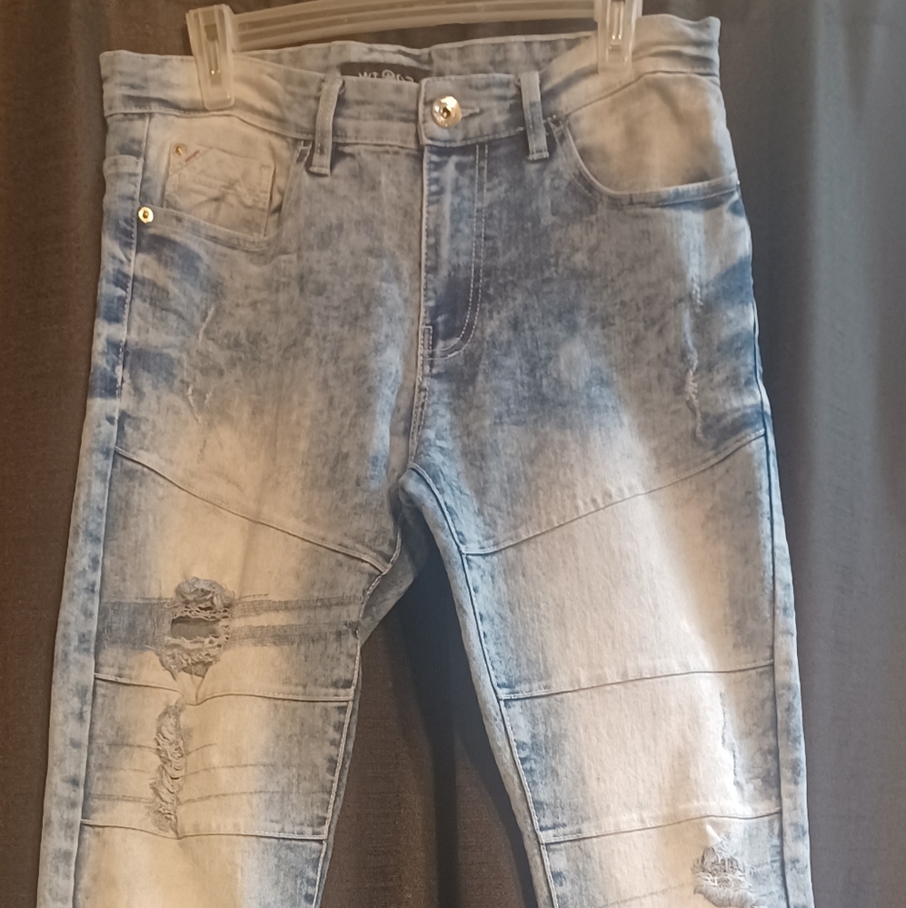 WT 02 ripped skinny jeans